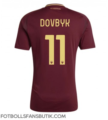 AS Roma Artem Dovbyk #11 Replika Hemmatröja 2024-25 Kortärmad